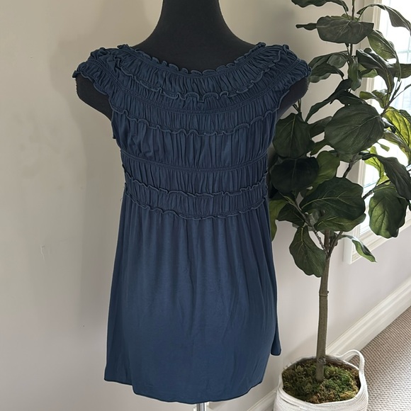 MAX STUDIO SLEEVELESS TUNIC TOP / MINI DRESS - Picture 6 of 13